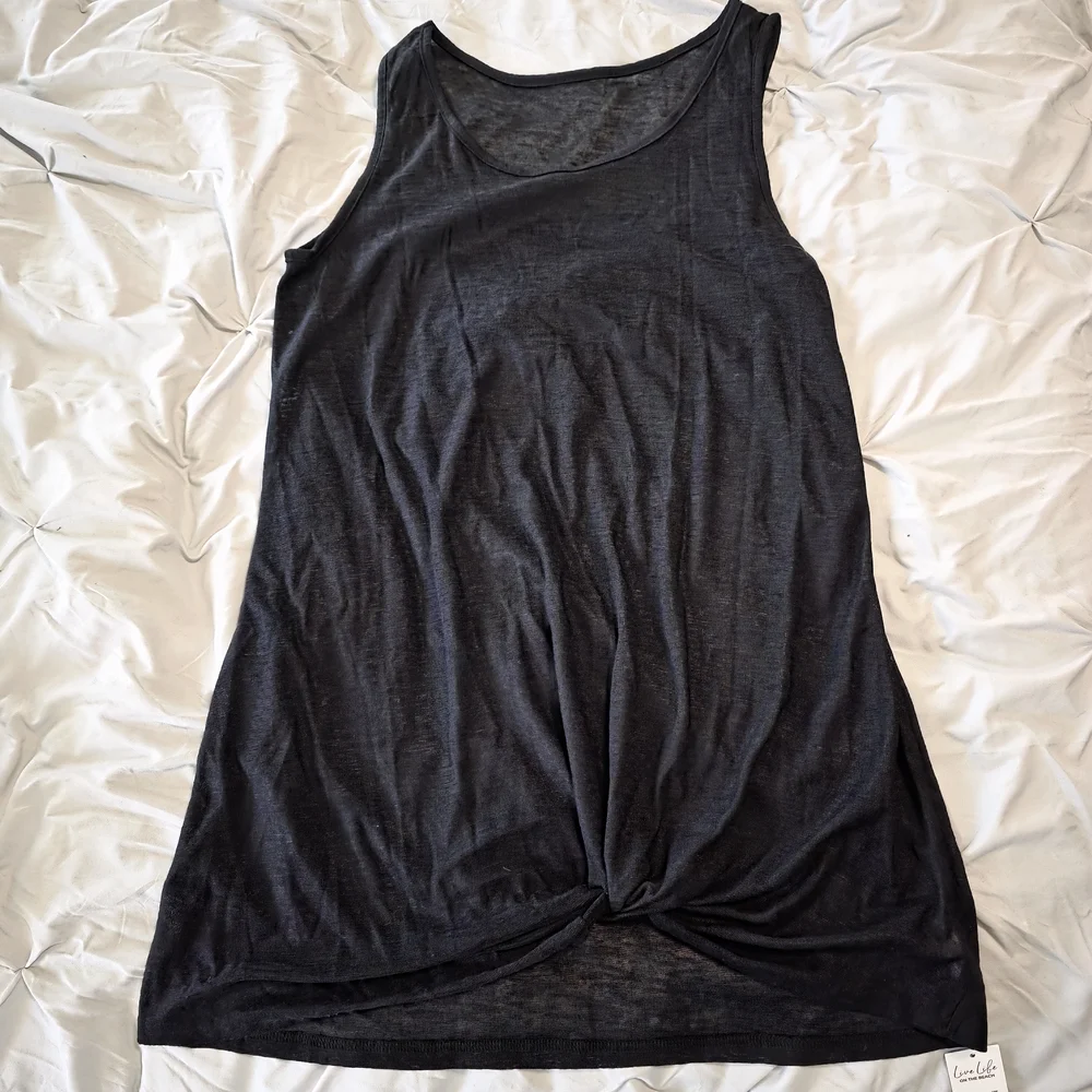 Black Women's Swim Cover-Up - Picture 4 of 7